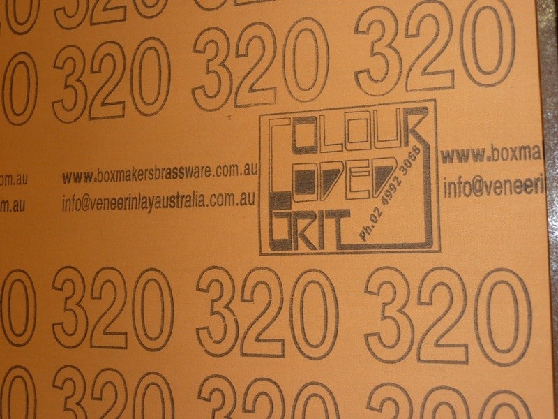320 grit 2m x 300mm