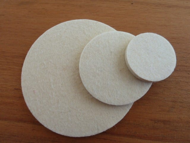 Polishing Pads 150mm - Hardware for Creative Finishes - Veneer Inlay Australia