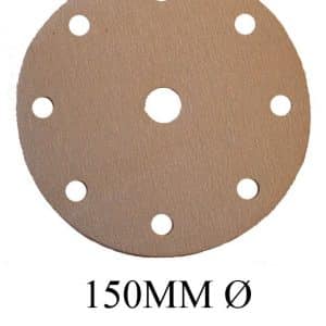 Orbital Sander Discs 800 Grit, Hook and Loop 9 Holes