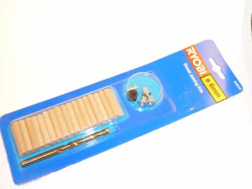 RYOBI 41 piece dowel joining kit 2pk