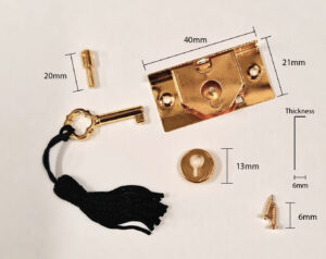 Premium Half Mortice Lock with Key -