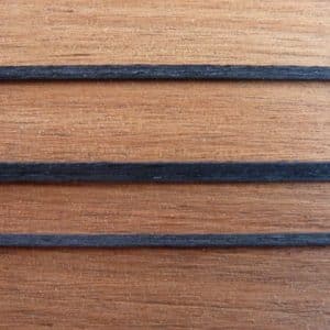 Stringing Black 1mm x 1mm - Hardware for Creative Finishes - Veneer Inlay Australia