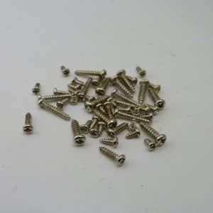 Phillips Head Chrome plated Round Head Screws 4mmx1.7mm