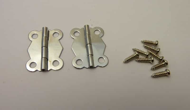 25mm Chrome plated Butterfly Hinges