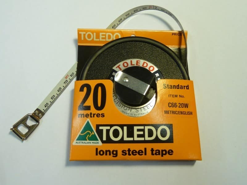 20m/66 Feet Toledo Tape Measure