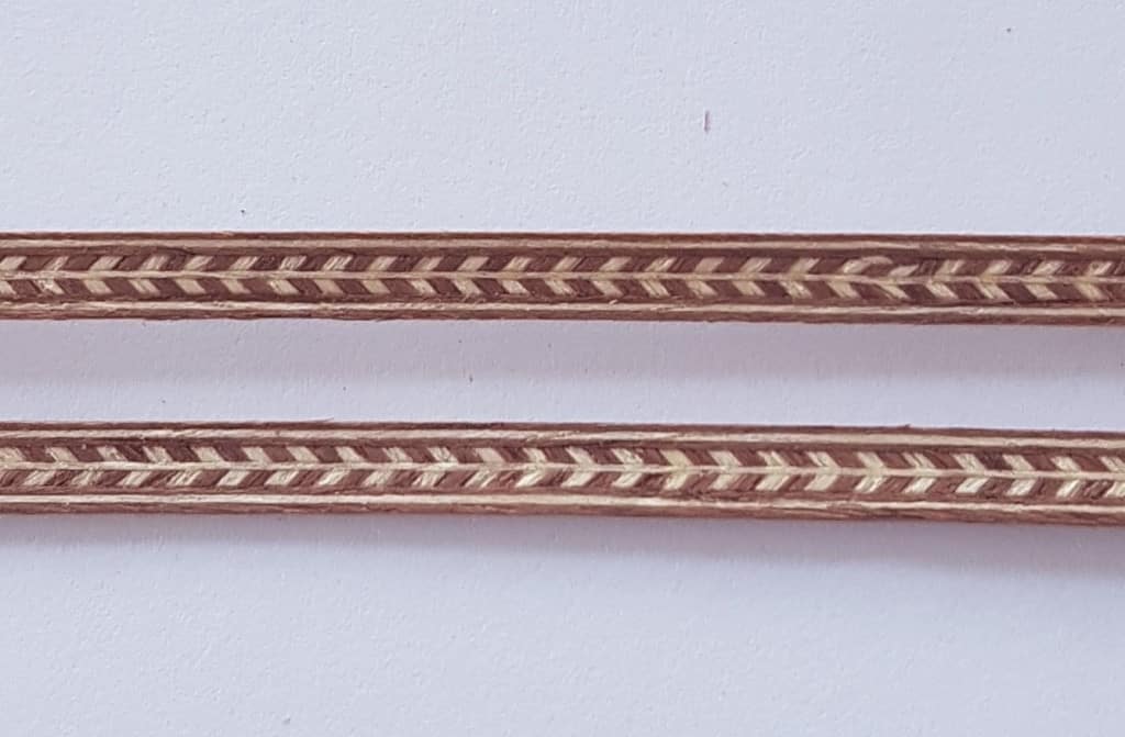 Veneer Inlay Lengths - 2 Lengths A2058a