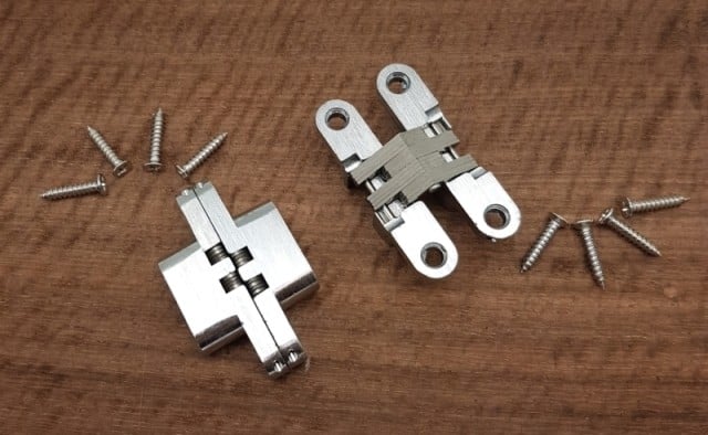 Invisible Hinges Stainless Steel/Alloy 13mm x 60mm