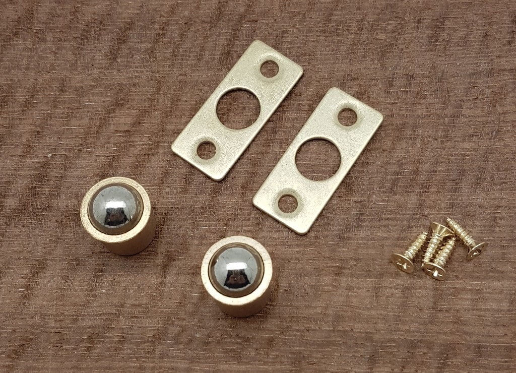 Single Ball Catches 8mm - Hardware for Creative Finishes - Veneer Inlay Australia